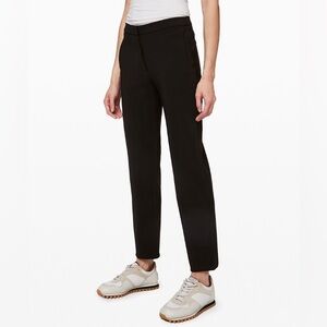 Lululemon Athletica Classic Black Straight Leg Pants on the move pant